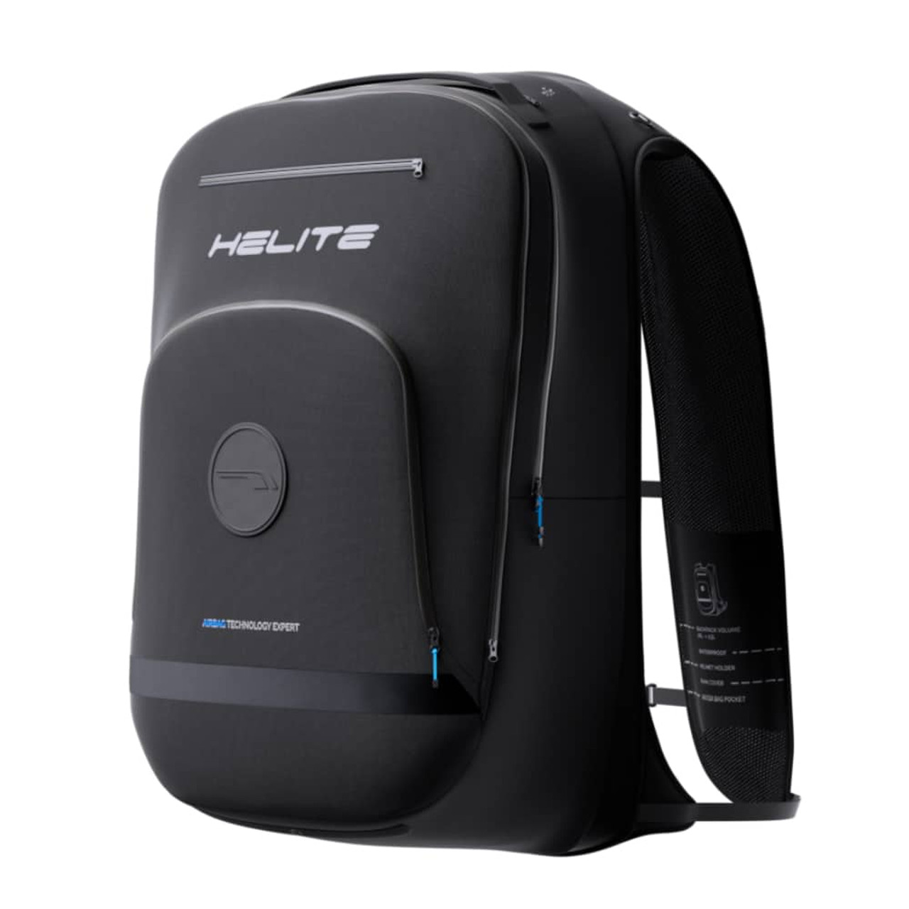 eTurtle Black Helite - Premium protector for riders - Rider Airbag